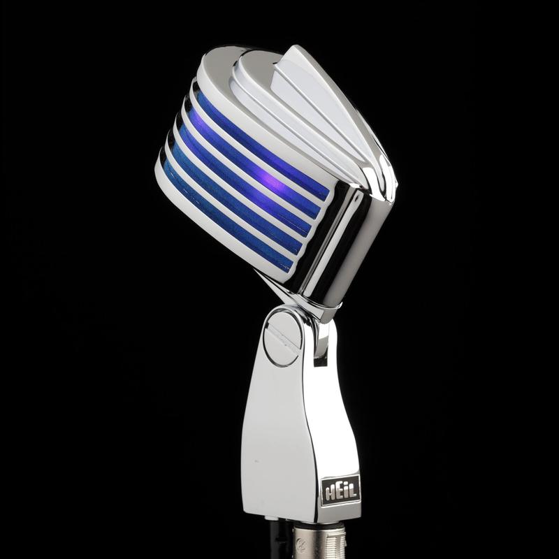 Microfone Dinâmico XLR Heil Sound The Fin Vintage - Microfone